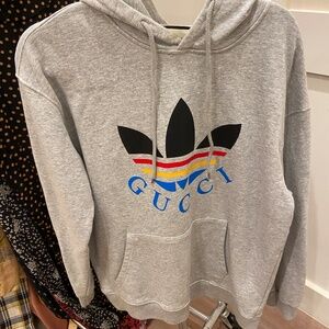 Gucci X Adidas Metamorfosi Hoodie 'Grey'